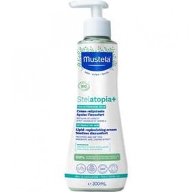 Mustela Stelatopia+ 300 ml Lipid Yenileyici Bebek Kremi