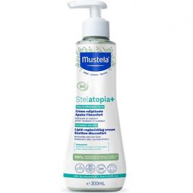 Mustela Stelatopia+ 300 ml Lipid Yenileyici Bebek Kremi