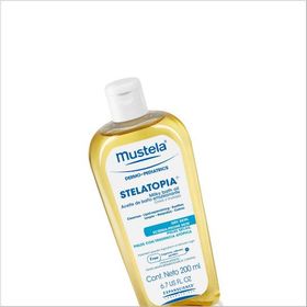 Mustela Stelatopia Milky Bath Oil 200 ML Çok Kuru-Atopik Ciltler İçin Banyo Yağı