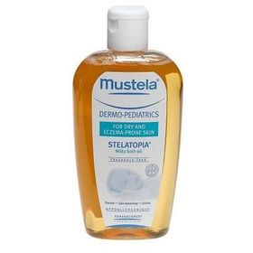 Mustela Stelatopia Milky Bath Oil 200 ML Çok Kuru-Atopik Ciltler İçin Banyo Yağı