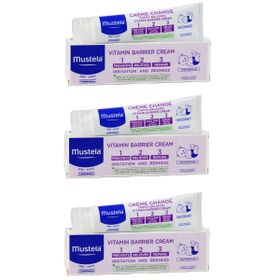 Mustela Vitamin Barrier 1-2-3 3x50 ml Pişik Kremi