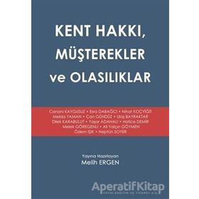 Müşterekler ve Olasılıklar - Melih Ergen