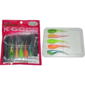 Mutant 3508 Sclops Sübye 5 cm Aromalı Lrf 5'li Set Silikon Suni Yem