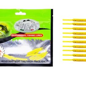 Mutant 3513 Serpentine 5 cm Aromalı Lrf Silikon Suni Yem 10'lu Paket