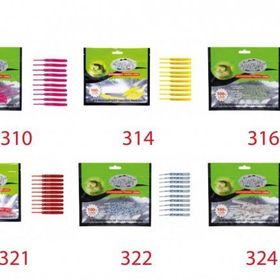Mutant 3513 Serpentine 5 cm Aromalı Lrf Silikon Suni Yem 10'lu Paket