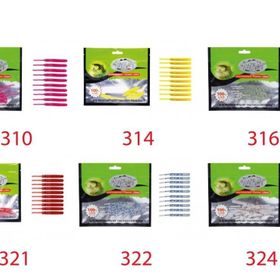Mutant 3513 Serpentine 5 cm Aromalı Lrf Silikon Suni Yem 10'lu Paket