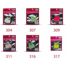 Mutant 3514 309 Style Pigme 10'lu Paket 5 cm Aromalı LRF Silikon Suni Yem