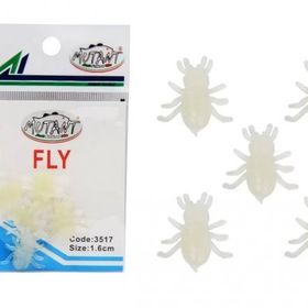 Mutant 3517 Fly Aromalı Sinek 1.6 cm 5'li Paket Fly Silikon Suni Yem