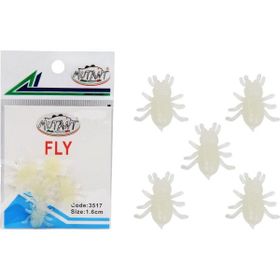 Mutant 3517 Fly Aromalı Sinek 1.6 cm 5'li Paket Fly Silikon Suni Yem