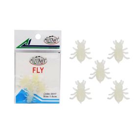 Mutant 3517 Fly Aromalı Sinek 1.6 cm 5'li Paket Fly Silikon Suni Yem