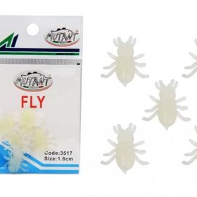 Mutant 3517 Fly Aromalı Sinek 1.6 cm 5'li Paket Fly Silikon Suni Yem