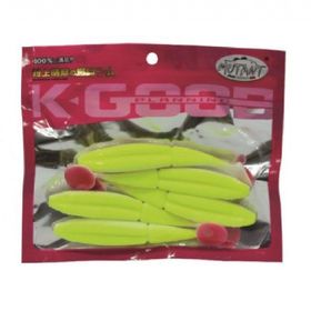 Mutant 3536 Nikko Soft 11.5 cm Levrek Silikonu 5'li Paket Suni Yem