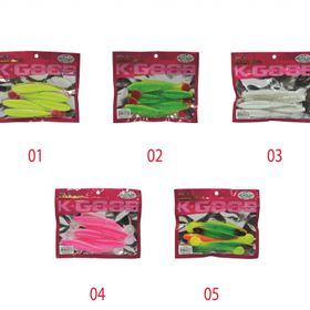 Mutant 3536 Nikko Soft 11.5 cm Levrek Silikonu 5'li Paket Suni Yem