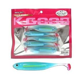 Mutant 3538 011 Twost Tail Flash 9 cm Levrek Silikonu 5'li Paket Suni Yem