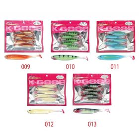 Mutant 3538 Twost Tail Flash 9 cm Levrek Silikonu 5'li Paket Suni Yem