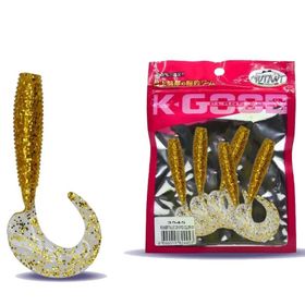Mutant 3545 01 Runner Tail 8 cm Levrek Silikonu 5'li Paket Suni Yem