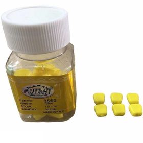 Mutant 3560 Sarı 50'li Paket Pop Corn Plastik Kutu Mısır