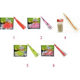 Mutant 3579 04 Octopus Pride 12 cm Ahtapot Sübye 5'li Paket Suni Yem