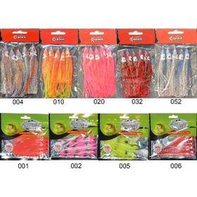 Mutant 3579 04 Octopus Pride 12 cm Ahtapot Sübye 5'li Paket Suni Yem