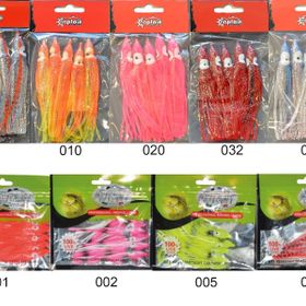 Mutant 3579 04 Octopus Pride 12 cm Ahtapot Sübye 5'li Paket Suni Yem