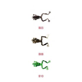 Mutant 3599 Killer Frog 6 cm 3'lü Silikon Kurbağa Suni Yem