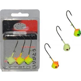 Mutant 6413 Jig Head Rigato Moite 3'lü Mix Set Tırnaklı Jig Head