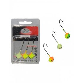 Mutant 6413 Jig Head Rigato Moite 3'lü Mix Set Tırnaklı Jig Head