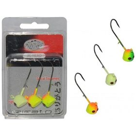 Mutant 6413 Jig Head Rigato Moite 3'lü Mix Set Tırnaklı Jig Head
