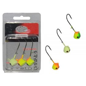 Mutant 6413 Jig Head Rigato Moite 3'lü Mix Set Tırnaklı Jig Head