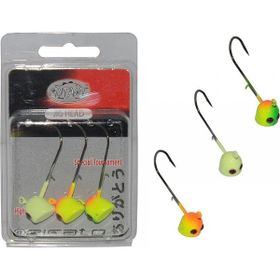Mutant 6413 Jig Head Rigato Moite 3'lü Mix Set Tırnaklı Jig Head
