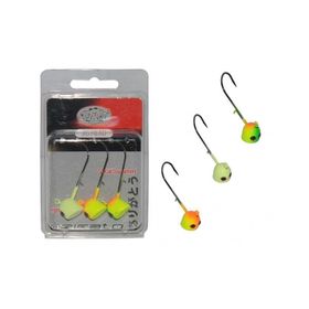 Mutant 6413 Jig Head Rigato Moite 3'lü Mix Set Tırnaklı Jig Head
