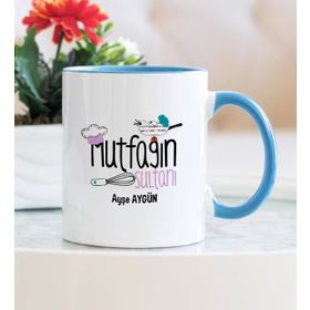 Mutfağın Sultanı Mavi Kupa Bardak