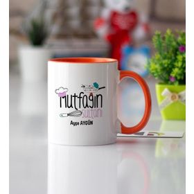 Mutfağın Sultanı Turuncu Kupa Bardak