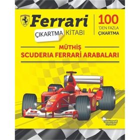 Müthiş Scuderia Ferrari Arabaları - Ferrari Çıkartma Kitabı - Kolektif