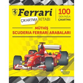 Müthiş Scuderia Ferrari Arabaları - Ferrari Çıkartma Kitabı - Kolektif