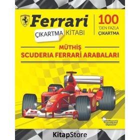 Müthiş Scuderia Ferrari Arabaları - Ferrari Çıkartma Kitabı - Kolektif