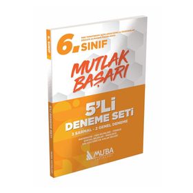 Mutlak Başarı 6. Sınıf 5'li Deneme Seti Muba Yayınları