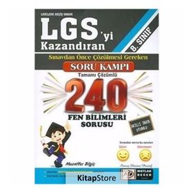 Mutlak Değer Yayınları LGS Öncesi Çözülmesi Gereken 240 Fen Bilimleri Soru Kampı