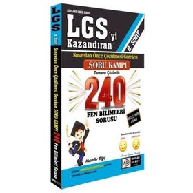 Mutlak Değer Yayınları LGS Öncesi Çözülmesi Gereken 240 Fen Bilimleri Soru Kampı