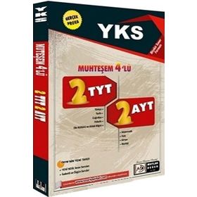 Mutlak Değer Yayınları YKS Muhteşem 4'lü 2 TYT 2 AYT Denemesi