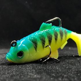 Mutlu 10 cm 30 gr Firetiger Tombik Turna Silikonu