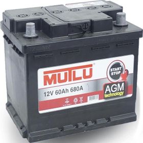 Mutlu 2024 12 V 60 AGM Start Stop Akü