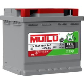 Mutlu 2025 12 V 50 Amper EFB Akü
