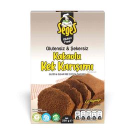 Mutlu 250 gr Glutensiz Un Karışımı Kakaolu Kek