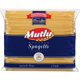 Mutlu 5 kg Spagetti Makarna