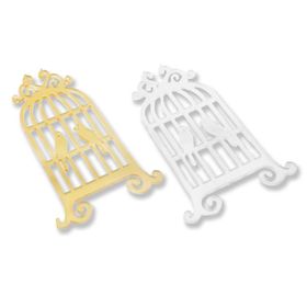 Mutlu Adım 50 Adet 5x11 cm Pleksi Ayna Kuş Kafesi