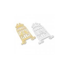 Mutlu Adım 50 Adet 5x11 cm Pleksi Ayna Kuş Kafesi
