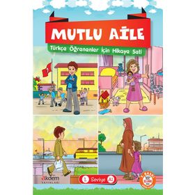 Mutlu Aile Türkçe Öğrenenler İçin Hikaye Seti - Abdurrahim Elveren