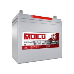 Mutlu Akü 2025 12 V 55 Amper Dar Düz Akü