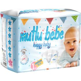 Mutlu Bebe No:1 Yenidoğan 36 Adet Bebek Bezi